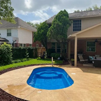 Backyard pool construction Guadalupe County pool professionals</p> <p>